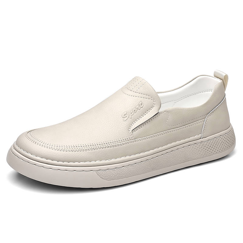 YALU Microfiber Leather Lightweight Breathable Low top Skateboard Shoes Men's