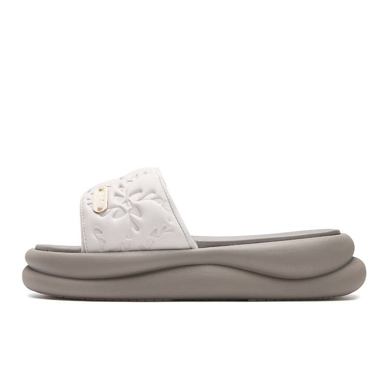FILA Sponge Slide Slippers Women's Silver Gray