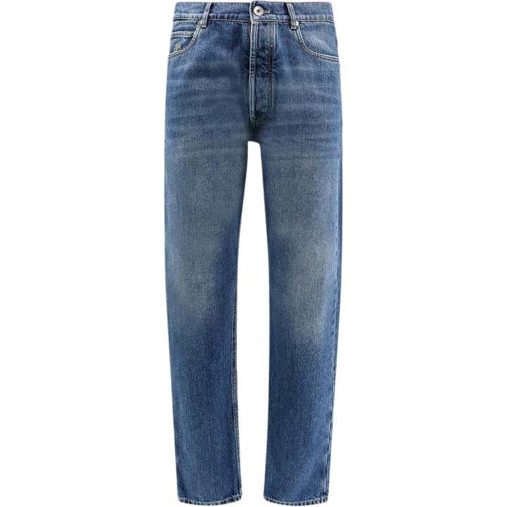 Brunello Cucinelli Brunello Cucinelli Mid-Rise Tapered Leg Jeans