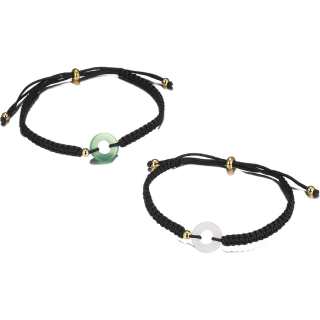Clect Chalcedony Cloth Rope Bracelets Unisex