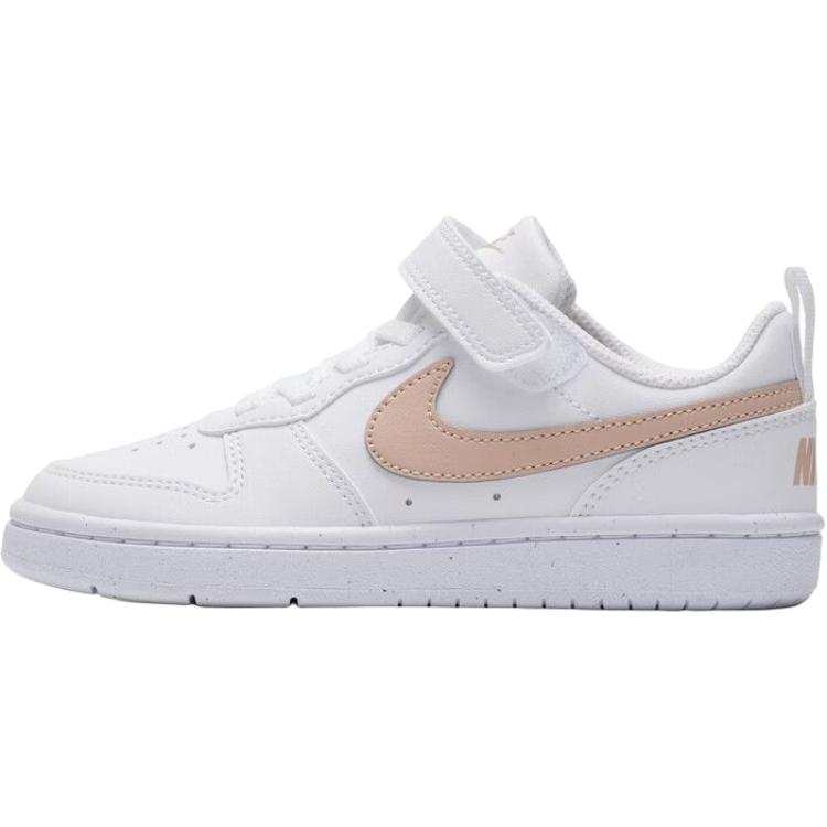 Nike Nike Court Borough Low top Kids' Skateboarding Shoes White Children Aged 3 7 Years Old