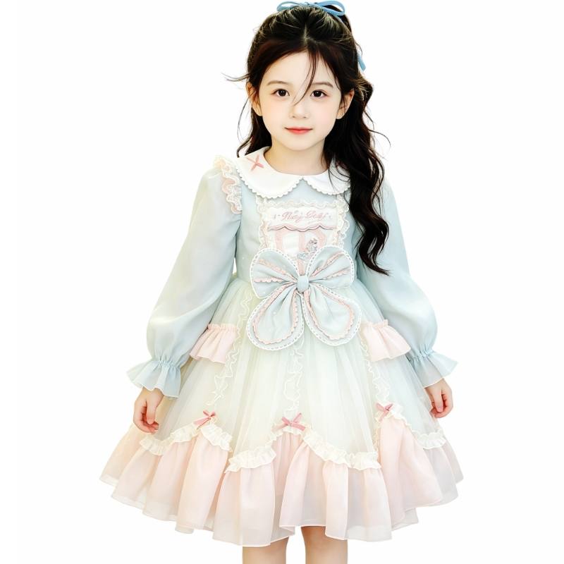 YALU Dress Children Aged 3 7 Years Old