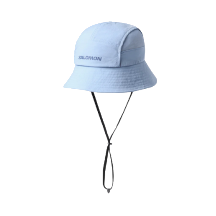 SALOMON Athleisure Nylon Bucket Hats Unisex Blue