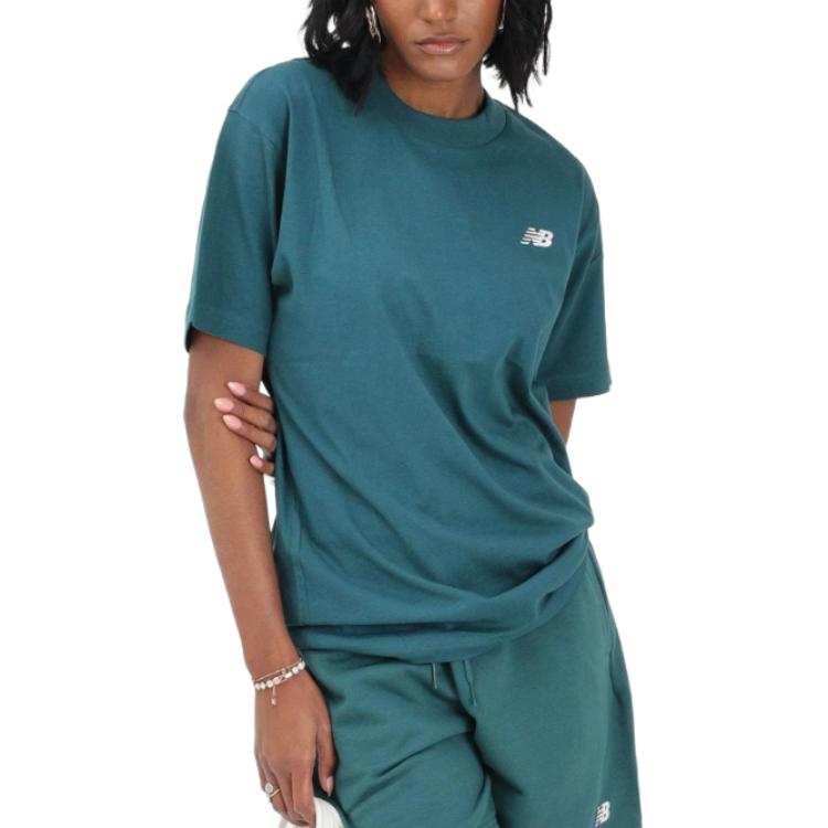 New Balance New Balance T Shirts Men's Green Crew Neck