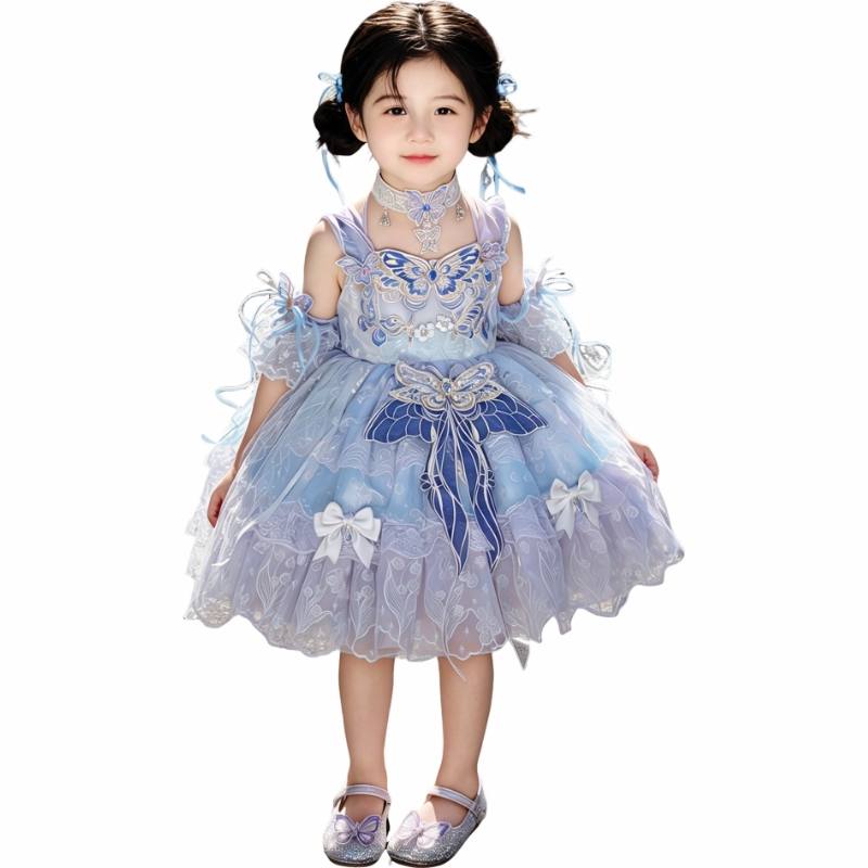 YALU Dress Children Aged 3 7 Years Old