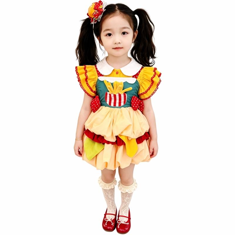 YALU Children Aged 3 7 Years Old YALU Skirt Set