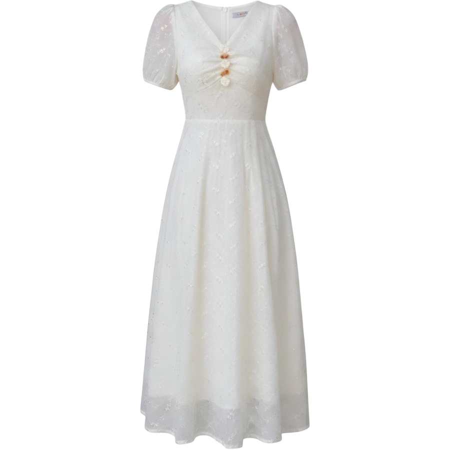 CHARM GLOW Short Sleeved Dress Women's