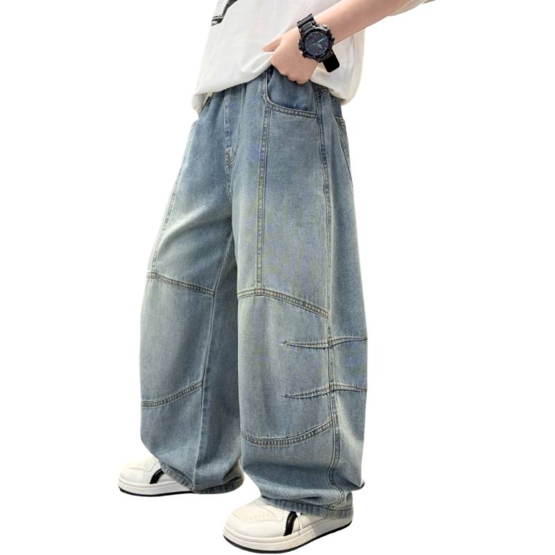 YALU YALU Grade School Jeans Thin