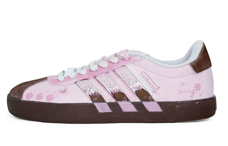 Adidas Adidas VL COURT 3.0 German Army Trainers Women's Pink