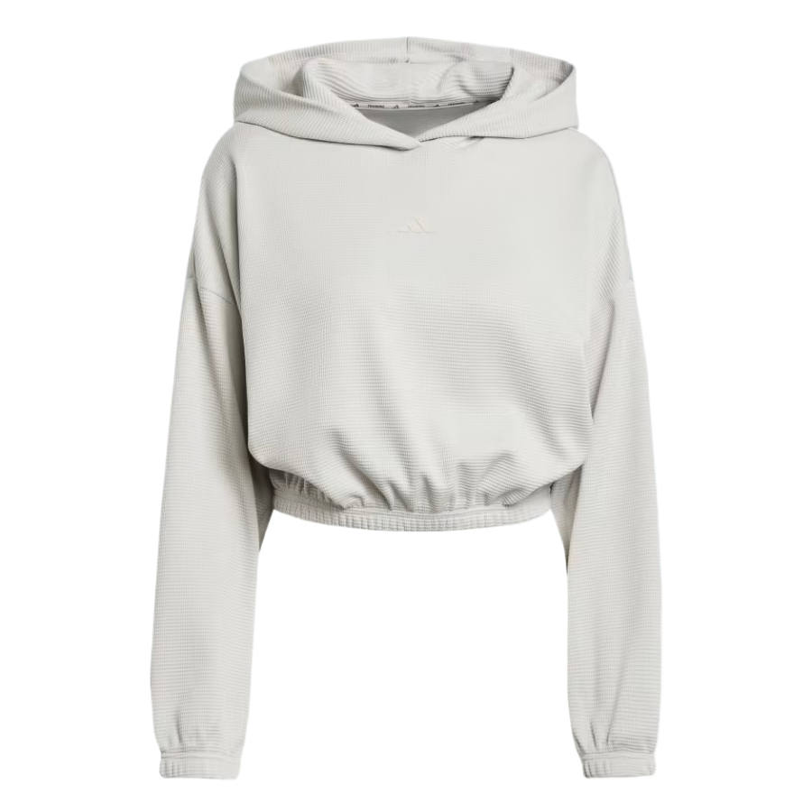 Adidas Adidas Sweatshirts Women's Beige Hooded Non Detachable Moderate