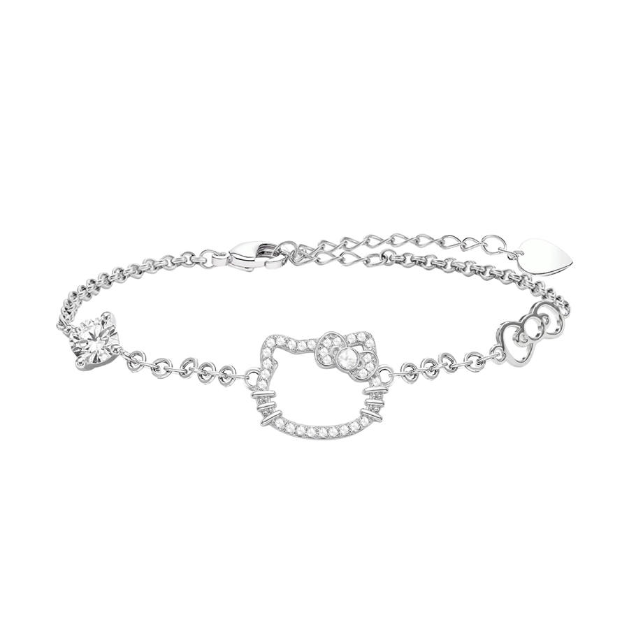 Sanrio x Hello Kitty Zircon Alloy Bracelets Women's