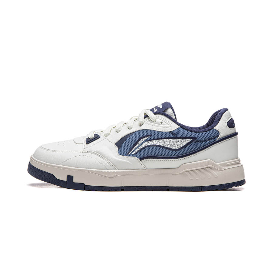 Li-Ning Li Ning Common 80s Cushioning Slip Resistant Abrasion Resistant Waterproof Height Increasing Low top Casual Shoes Men's