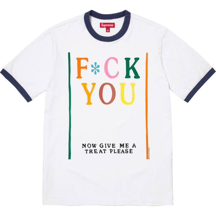 Supreme Supreme x Mike Kelley SS26 WEEK8 Ringer Tee T Shirt Unisex