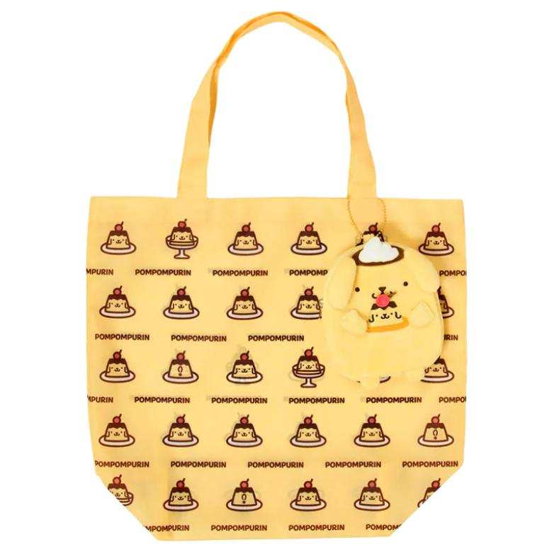 Sanrio Polyester Tote Bag, Shoulder Bag Women's Yellow