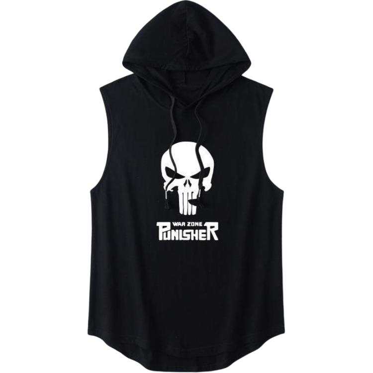 Lnga Landgre Tank Tops Men's Hooded Thin Hooded