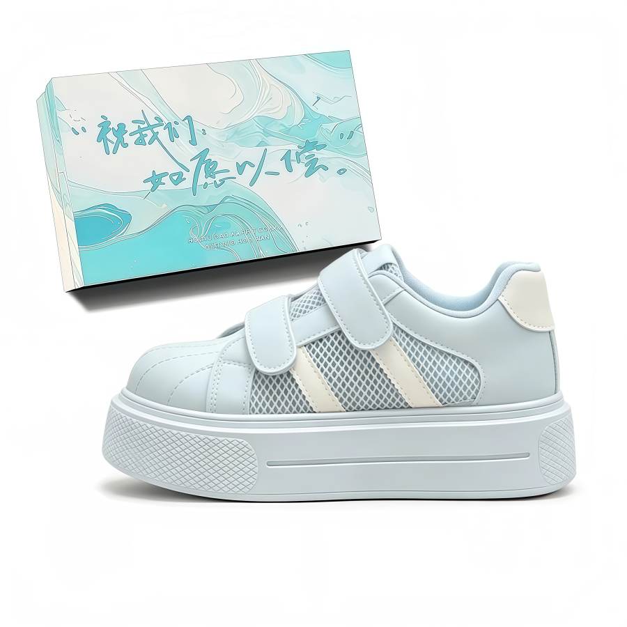 JBBCN Abrasion Resistant Lightweight Height Increasing Low top Skateboard Shoes Women's