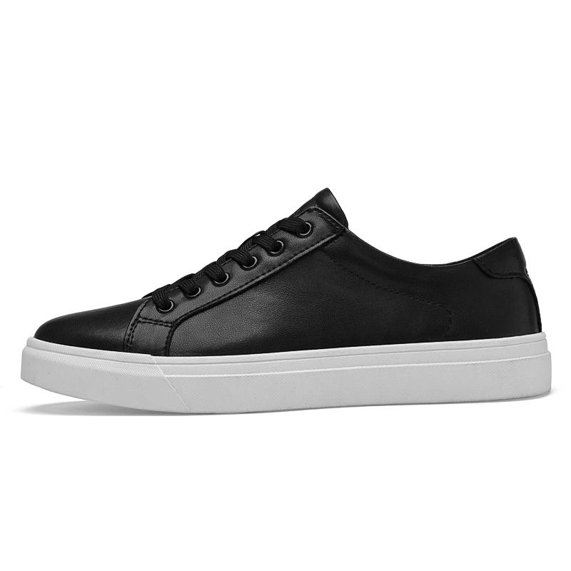 YALU Microfiber Leather Lightweight Breathable Low top Skateboard Shoes Men's