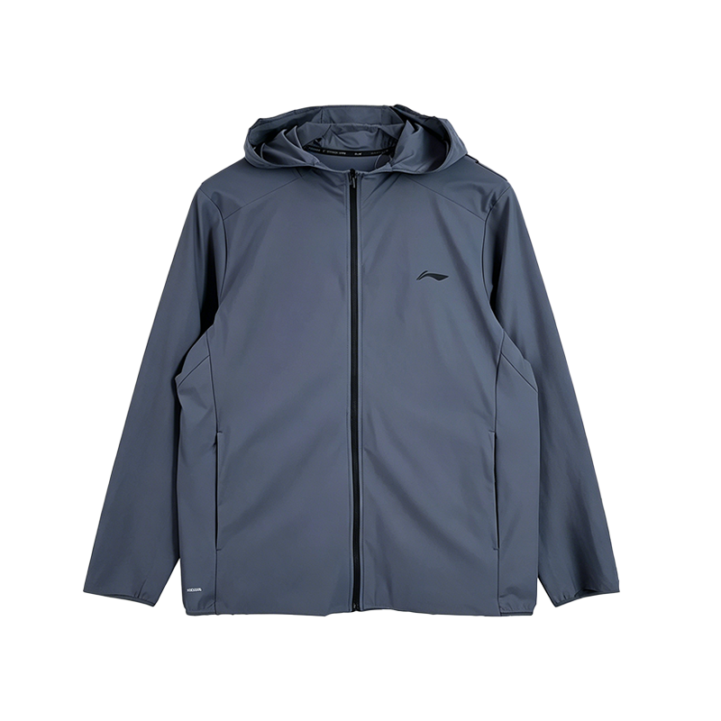 Li-Ning Li Ning Trench Coat Men's Ink Stone Gray