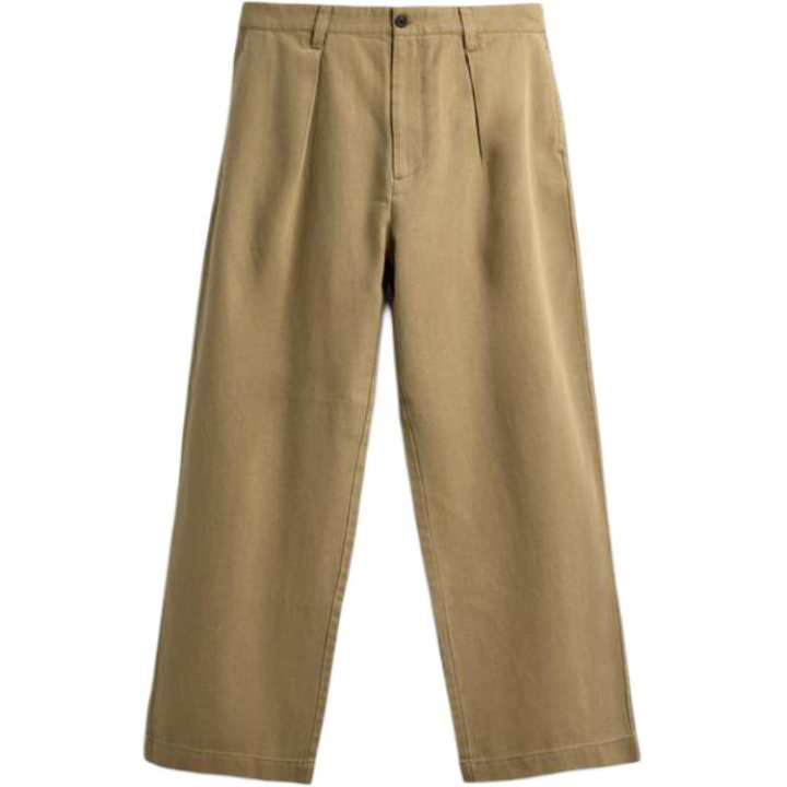 ZARA ZARA Casual Pants Men's Sand Moderate Straight Fit Pants