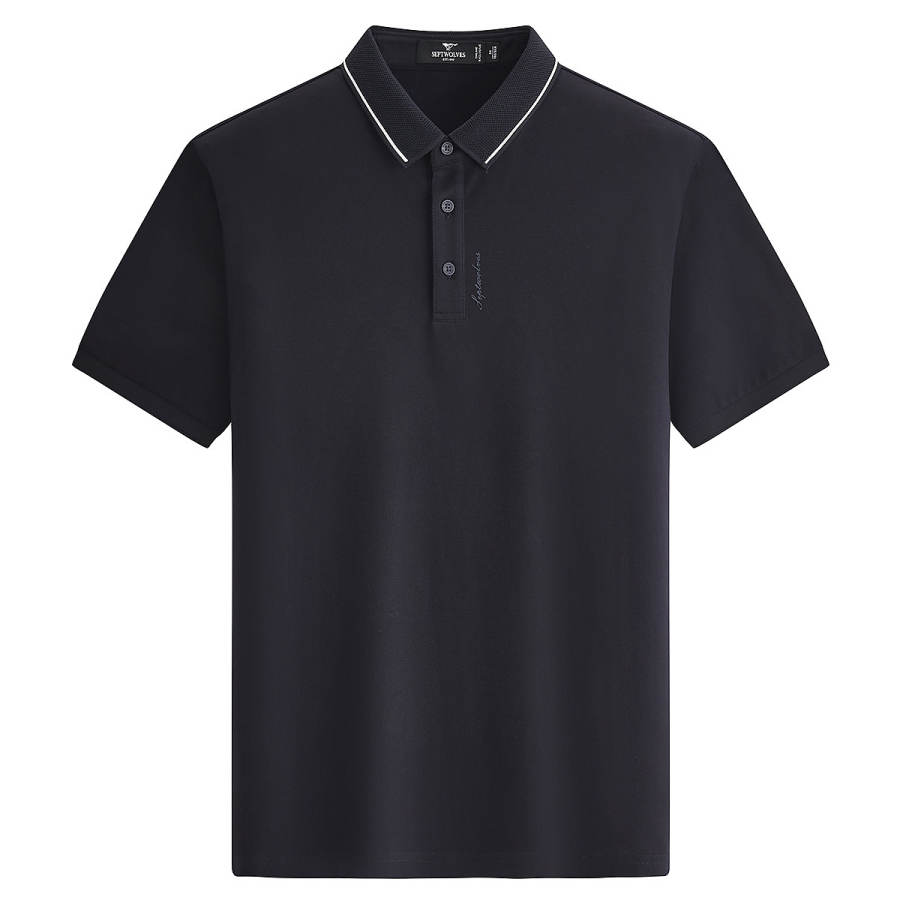 SEPTWOLVES Short Sleeved Polo Shirt Unisex