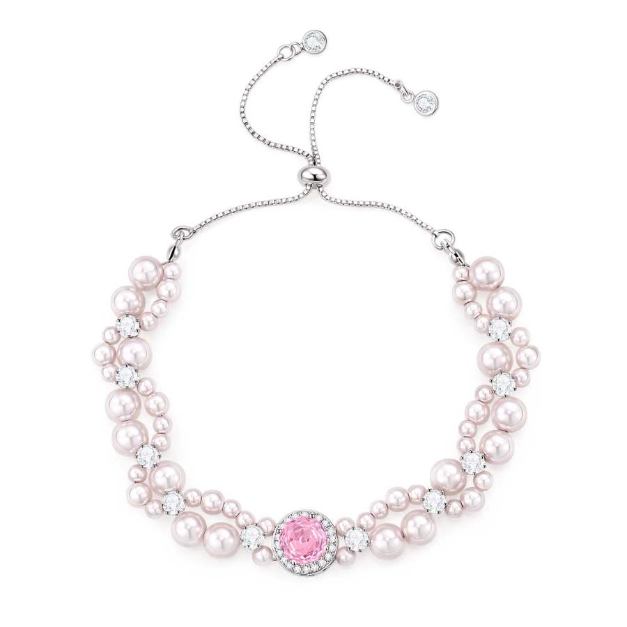 Barbie Alloy Swarovski Crystal Bracelets Women's