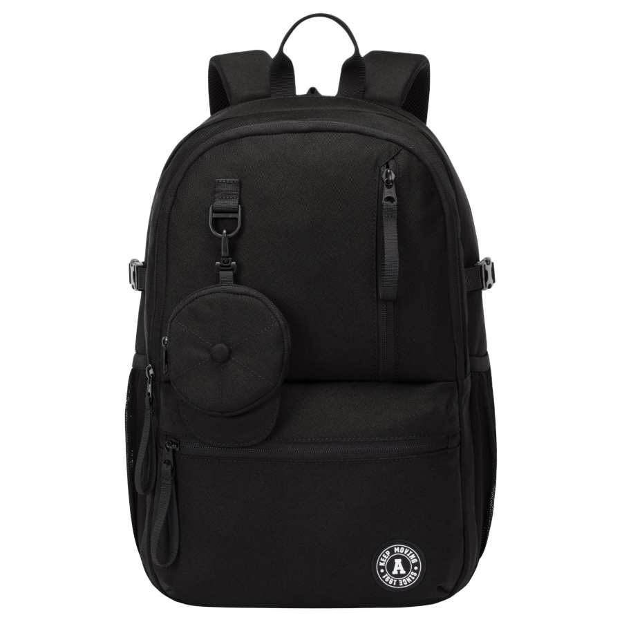 ANTA Anta Fabric Backpack Regular Unisex Basic Black
