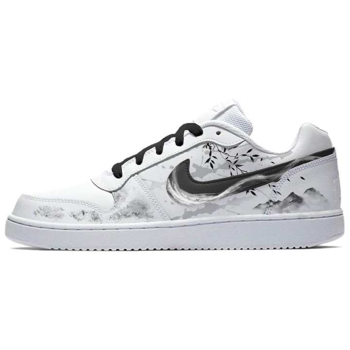 Nike Nike EBERNON Low top Skateboard Shoes Women's White