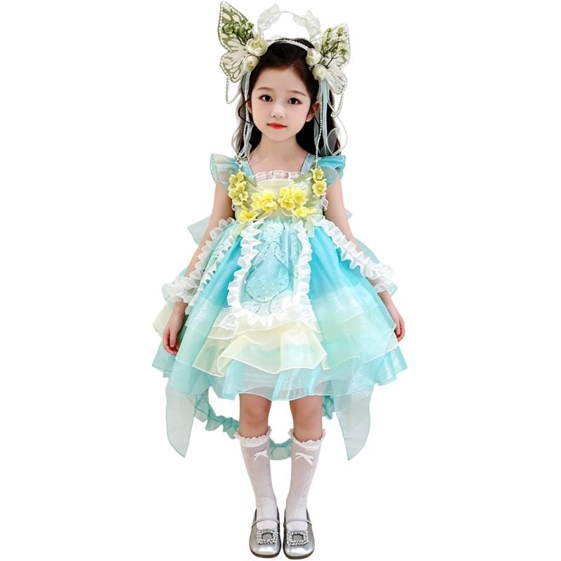 YALU Children Aged 3 7 Years Old YALU Skirt Set