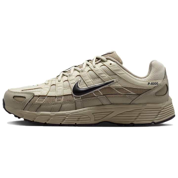 Nike Nike P 6000 Synthetic Leather Breathable Low top Running Shoes Men's