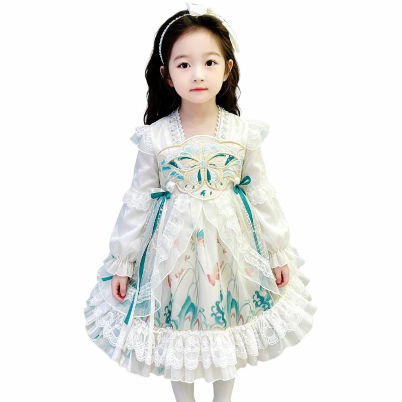 YALU Dress Children Aged 3 7 Years Old