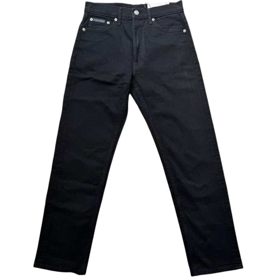 Calvin Klein Jeans Women's Black Moderate Straight Fit Pants