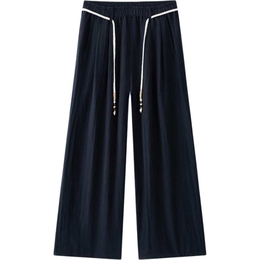 Semir Casual Pants Women's Dark Blue 80802 Moderate Wide Leg Pants
