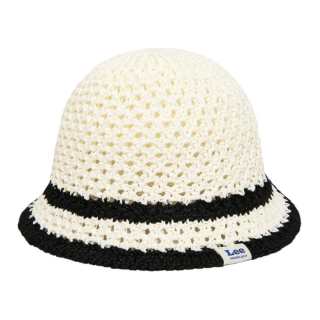 Lee Polyester Bucket Hats Unisex Ivory