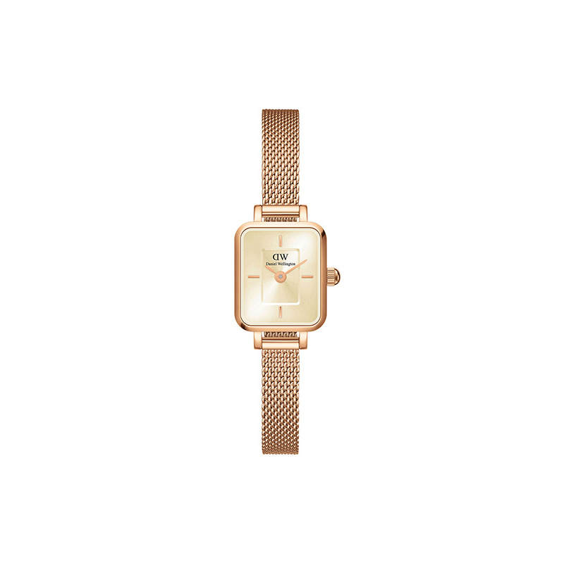 DW/DanielWellington Daniel Wellington DW Watch Women's Small Sugar Cube Collection Luxury, Stylish Gold Watch Wrist Watches Quartz Movement