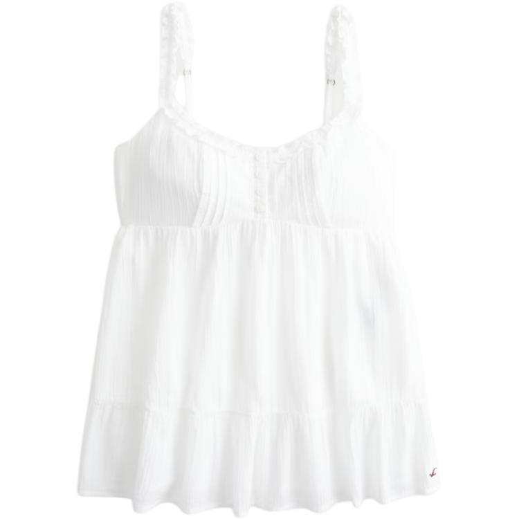 Hollister/ Camisoles Women's White V Neck Moderate Other