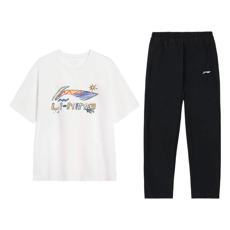 Li-Ning Li Ning Short Sleeved+Quick Dry Pants Men's