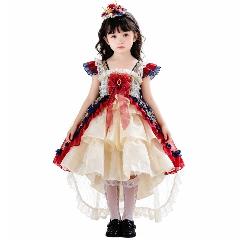YALU Dress Children Aged 3 7 Years Old