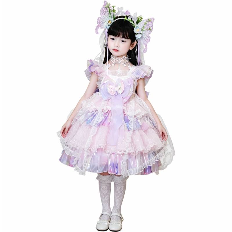 YALU Dress Children Aged 3 7 Years Old