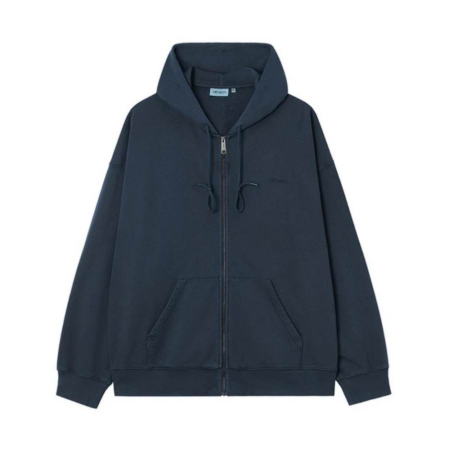 Carhartt WIP Sweatshirts Men's BLD/Blue Hooded Non Detachable Moderate