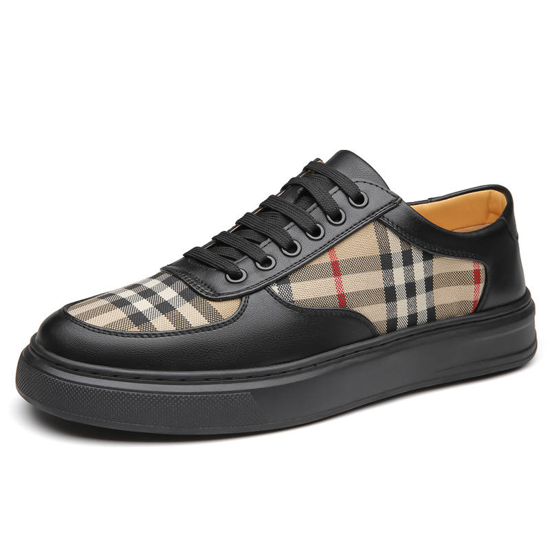 YALU Lightweight Breathable Low top Skateboard Shoes Men's