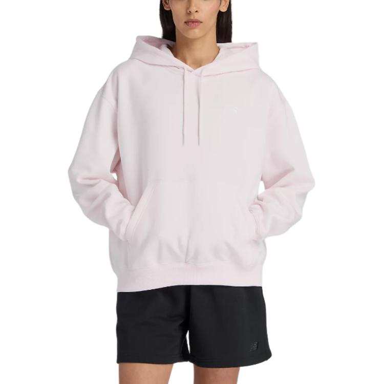 New Balance New Balance Sweatshirts Women's Pink Hooded Non Detachable Moderate