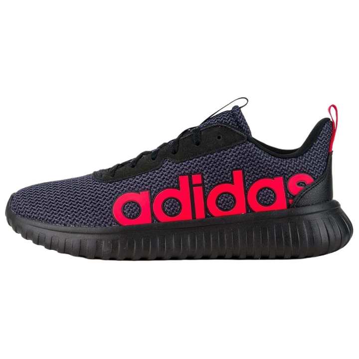 Adidas Adidas Kaptir Base Breathable Low top Running Shoes Men's Black Red