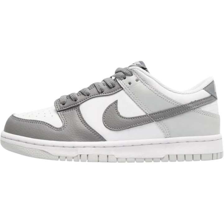 Nike Nike Dunk Low top Skateboard Shoes White Gray Unisex