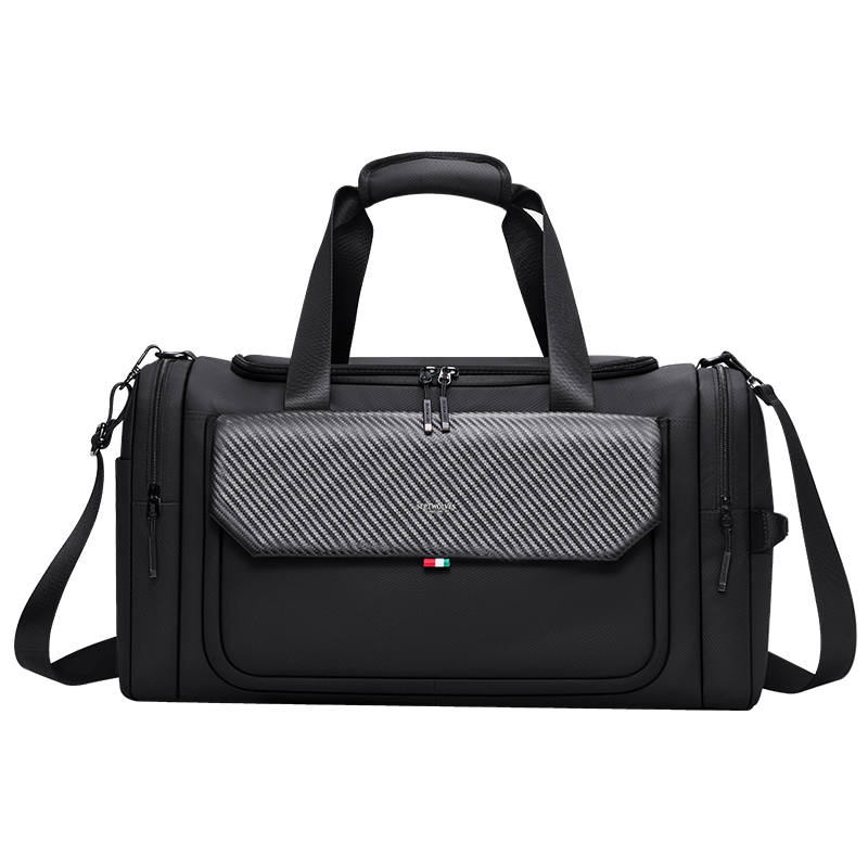 SEPTWOLVES 25L Fabric Travel Bag Unisex Black