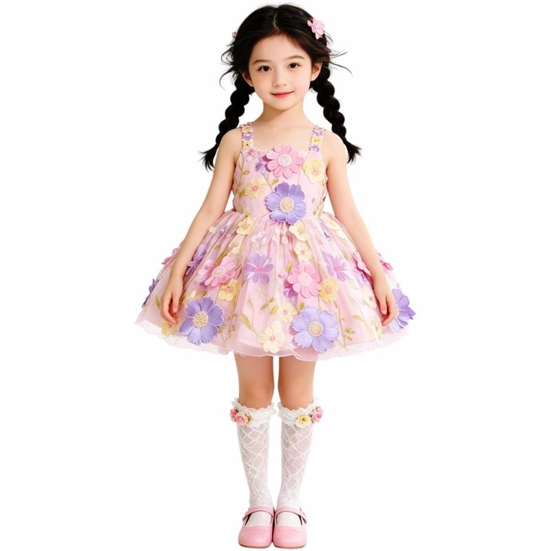 YALU Dress Children Aged 3 7 Years Old