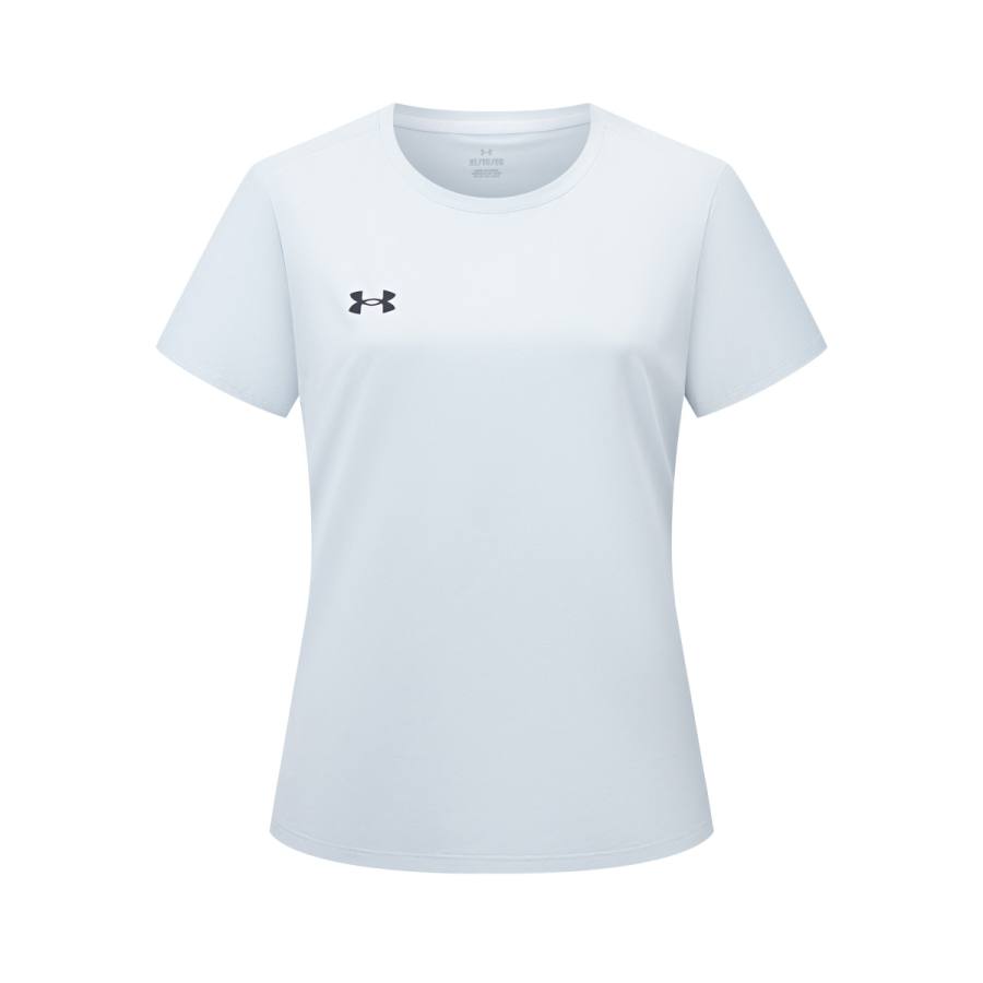 Under Armour Short Sleeved T Shirts Unisex Light Gray
