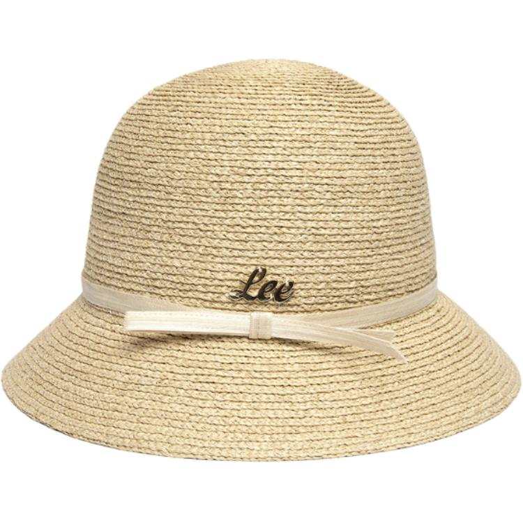 Lee Raffia Straw Hat Unisex Beige