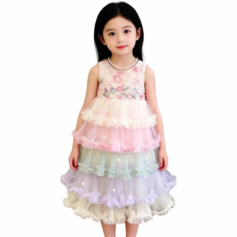 YALU Dress Children Aged 3 7 Years Old