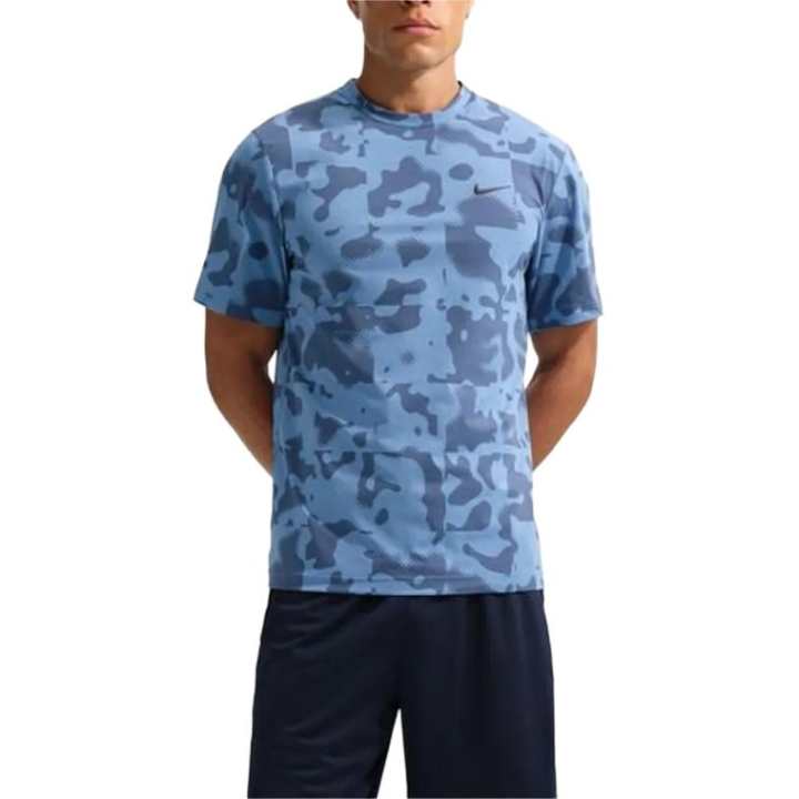 Nike Nike HYVERSE T Shirts Men's Blue Crew Neck