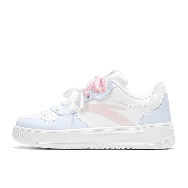 Anta Easy Lightweight Abrasion Resistant Low top Skateboard Shoes Women's Blue